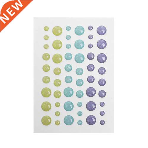 Enamel Dot Self Adhesive Embellishment for Cardmaking and Cr