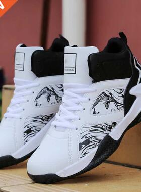 Basketball Shoes for Men Hgh-top Sports Cushonng Hombre A