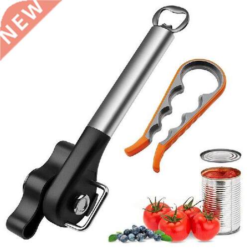 New Can Opener Manual Smooth Edge for Safe Cut, Can Openers