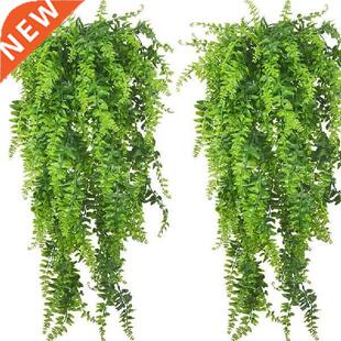 New 4 PCS Artificial Plants Vines Boston Fern Persian