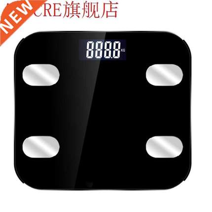 Press Button Bathroom Weight Scale Lcd Smart Body Balance El