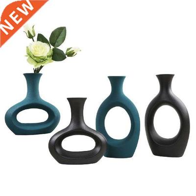 Donut Vase Ceramic Vase Vases for Decor Modern Nordic