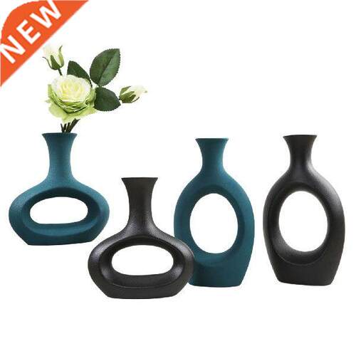 Donut Vase Ceramic Vase Vases for Decor Modern Nordic