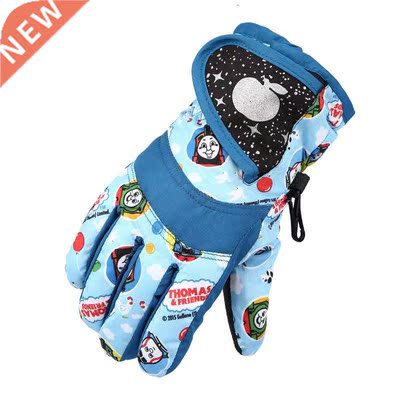 Girls Boys Waterproof Warm Gloves Winter Professional Ski Gl