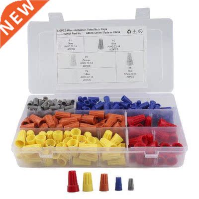 320/200Pcs Electrical Wire Connection Screw Twist On