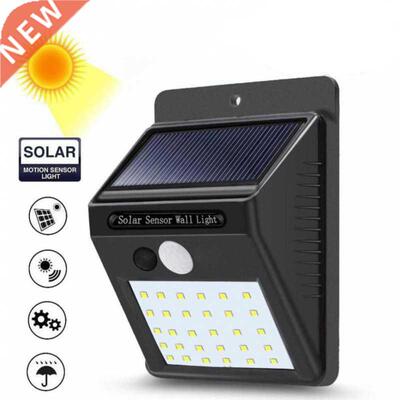 20-100 LED Solar Led Light Outdoor Solar Lamp PIR Motion Sen