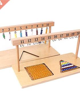 Montessori Teaching Math Toys Digitals Numbers 1-20 Hanger A