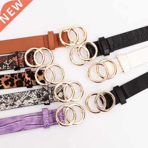 Fashionable Double Round Women's Belt