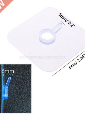 2pcs Seamless Strong Self Adhesive Hook Holder Wall Hanger F