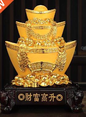 Gold Ingot Decoration Lucky Cornucopia Coin Bank Home