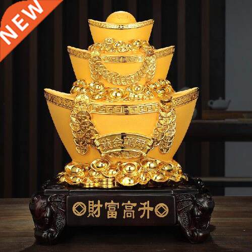 Gold Ingot Decoration Lucky Cornucopia Coin Bank Home
