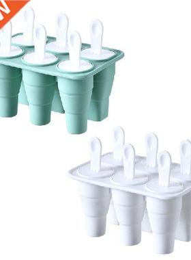 94PF 6 Cavities Folding Ice Pop Mould Ice Cream Mold