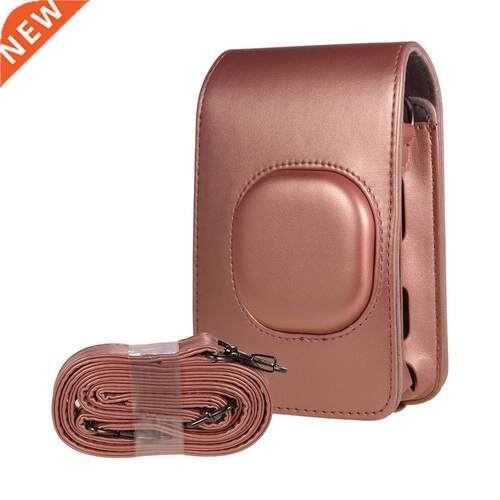 Retro Soft Mini Camera Case Bag PU Leather ver with Shoulder