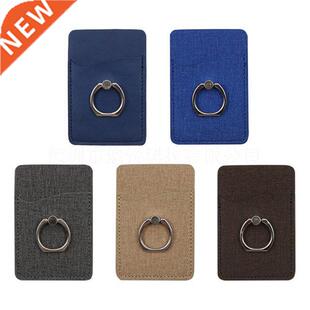 Cellphone Card Holder Stick-on Wallet Phone Wallet Case Adhe