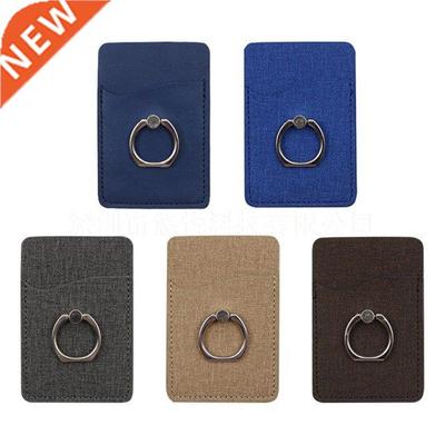 Cellphone Card Holder Stick-on Wallet Phone Wallet Case Adhe