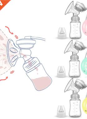 Electric breast pump unilateral and breast pump manual sili
