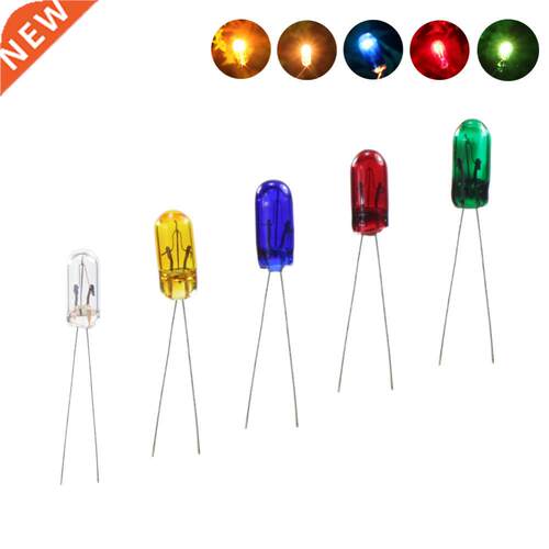 MP02 100pcs 3mm 12V Mini Grain of Wheat Bulbs Mixed Color Re