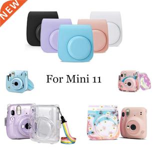 For Fujifilm Instax Mini 11 Instant Film Camera PU Leather B
