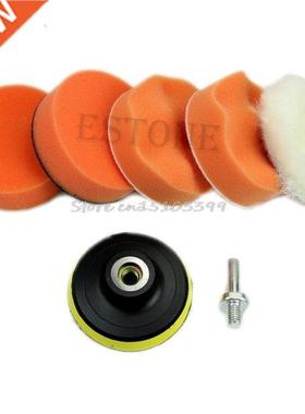 6Pcs New 75mm  High Gross Poliing Buffing Pad Kit for Ca
