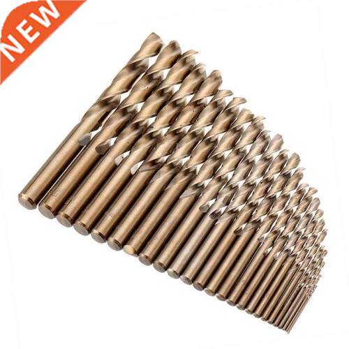 M5 Cobalt Coated Drill Bit Set HSS-Co Twist Drill Bits with