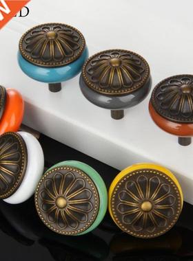 1PC Home Furniture Handles Modern Ceramic Cabinet Knobs and
