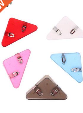 5pcs Book Paper Corner Clip Binder Clips For Desk Storage Sh
