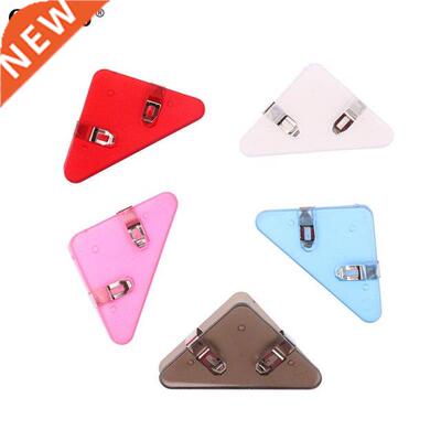 5pcs Book Paper Corner Clip Binder Clips For Desk Storage Sh