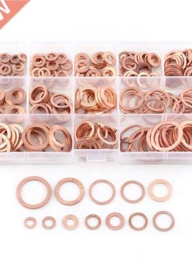 280pcs 12 Sizes Copper Flat Washer Plain Washers With Box Fi