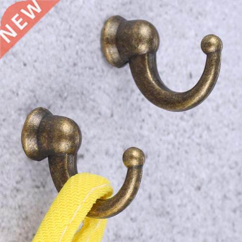 2Pcs Antique Bronze Hooks Wall Hanger Hat Coat Robe Hooks Ba