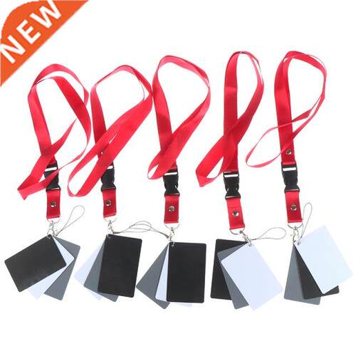 3 In 1 Balance Cards Digital Grey Card With Neck Strap For D