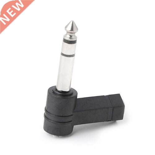.5mm Female Jack to 6.5mm Male Jack Right Angled Plug Head