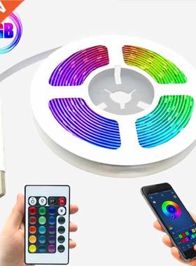 RGB 5050 Led Strips Light DC5V USB Cable Ribbon Lighting Blu