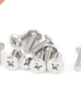 M6 x 16mm Phillips Platte Kop Verzonken Bouten Schroeven Mac