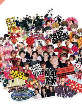 62pcs/set 2020 NCT Sticker High Quality Photo Wall Sticker