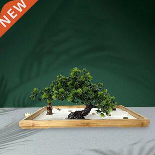Chinese Zen Garden Kit Relaxation Miniature Sand Tray for