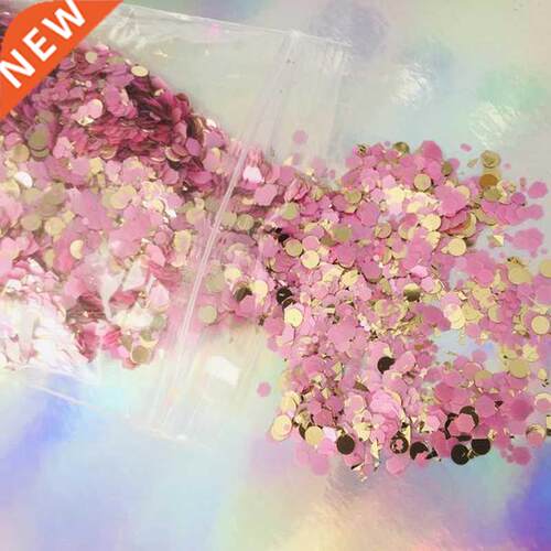 50g Cotton Candy Glitter Bulk |2 Tone Mix Pink&Gold Chunky G