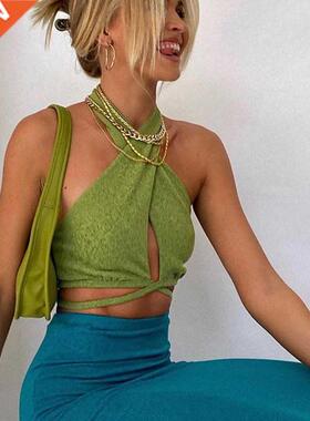 Women Y2k Corset Cisole Cropped ustier Top Fashion Solid