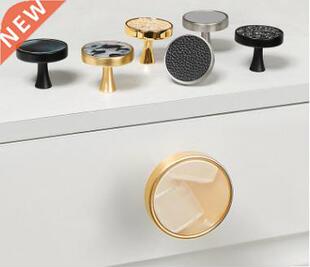 Resin S Cabinet Knob chest pulls Knob single hole Drawer Han