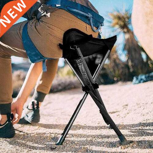 Portable Tripod Stool Folding Chair with Carrying Case for