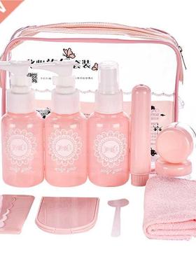 Travel Supplies Portable Sub-bottle Set Cream Jar Spray Bott