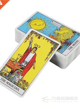 78pcs Tarot Cards Full English Radiant Rider Wait Tarot Car