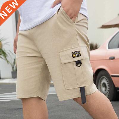 Korea STYLE 28-50 Inch Men'S SHORTS Cargo 2022 Summer Casual