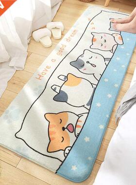 Long Floor Mat Bedside Rug Super Soft and Comfortable Lamb V