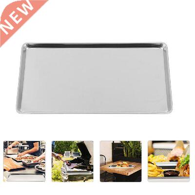 Stainless Steel Rice Noodles Holding Plate Korean BBQ Plate