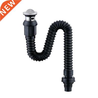 1PC Basin Integrated Stainless Steel Quick connect Drain Ba