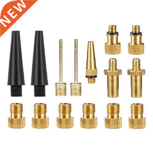Bike Pump Tire Valve Adapter Assortment Set Tyre Wheel