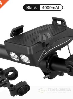 4 in 1 Bicycle Light Flalight Bike Horn Lamp MTB Road Cycl