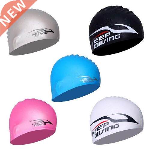 Women Men Waterproof Flexible Silicone D Pool Hat Hair