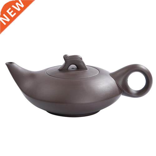 Raw Ore Purple Sand Teapot Creatve Household Purple Clay