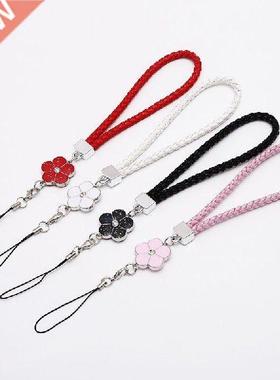 1PC PU Leather Mobile Phone Strap Smart Phone Key Holder